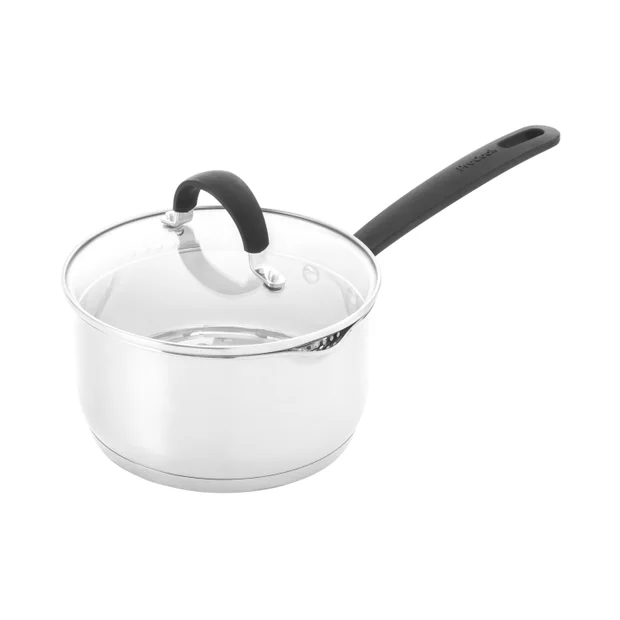 Gourmet Stainless Steel Saucepan & Lid